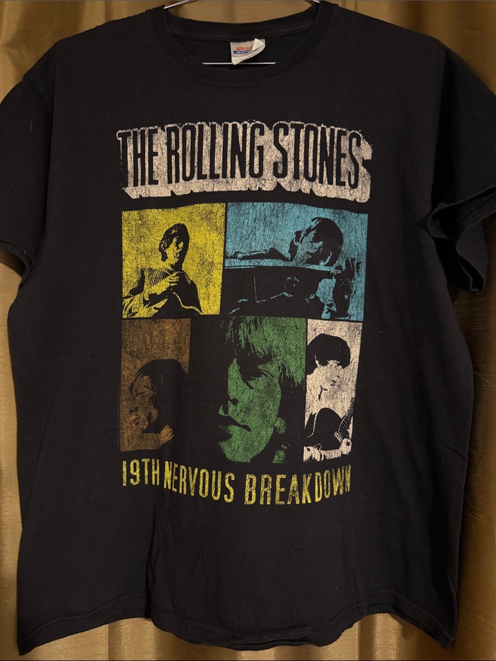 Vintage Y2K The Rolling Stones 19th Nervous Breakdown T-shirt.
